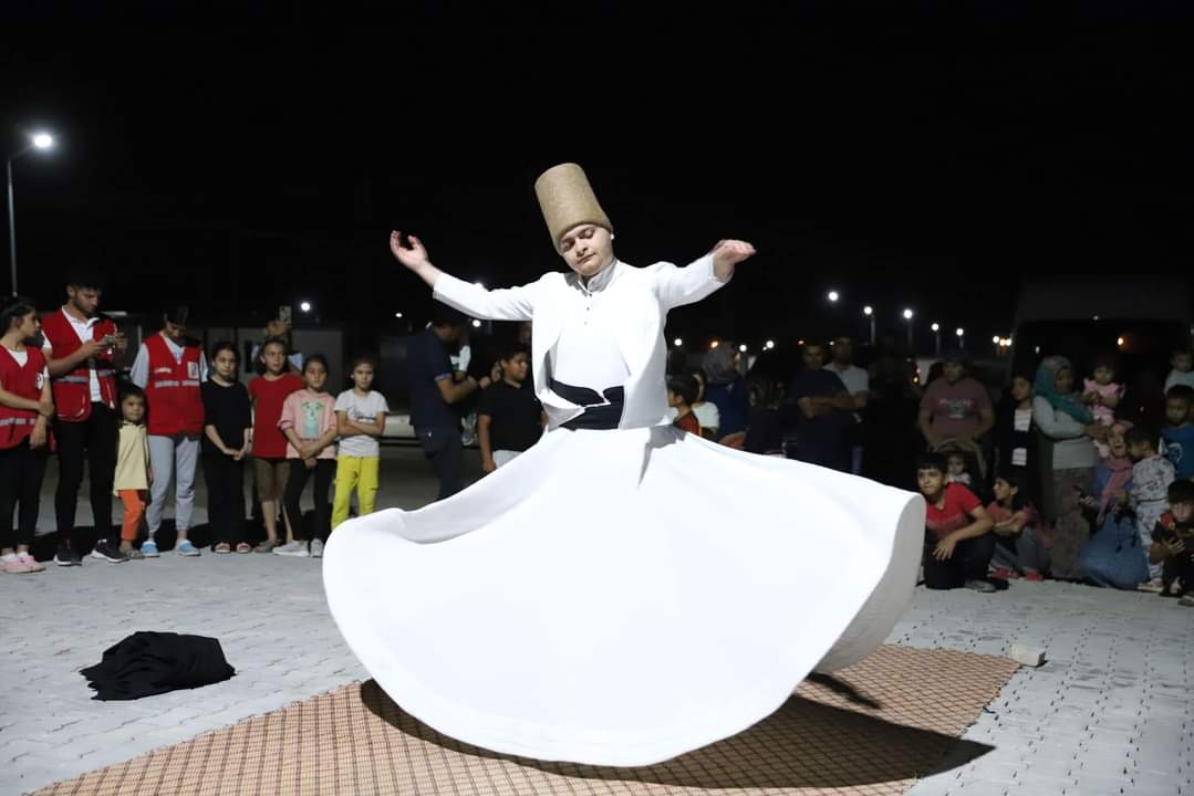 KAYMAKAMIMIZ SAYIN OSMAN ACAR KONTEYNIR KENTTE DÜZENLENEN SEMAZEN GÖSTERİSİNE KATILDI.